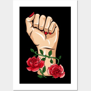 Feminism Fist! Posters and Art